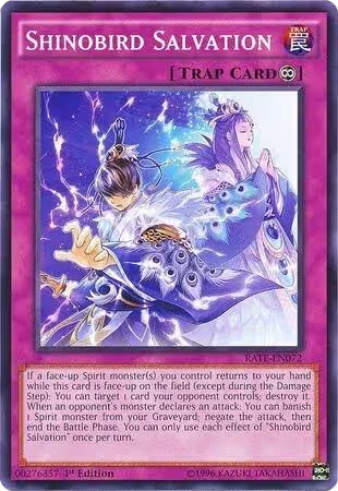 Shinobird Salvation (RATE-EN072), Raging Tempest — Yu-Gi-Oh! card price