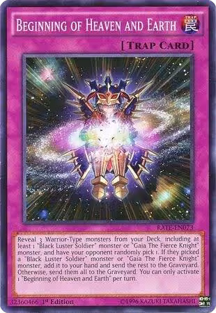 Beginning of Heaven and Earth (RATE-EN073), Raging Tempest — Yu-Gi-Oh! card price