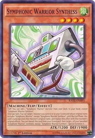 Symphonic Warrior Synthess (RATE-EN091), Raging Tempest — Yu-Gi-Oh! card price