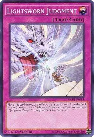 Lightsworn Judgment (RATE-EN095), Raging Tempest — Yu-Gi-Oh! card price