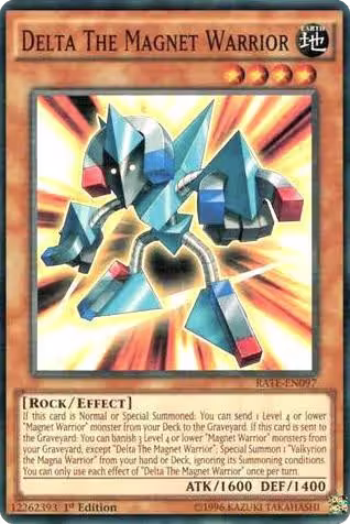 Delta The Magnet Warrior (RATE-EN097), Raging Tempest — Yu-Gi-Oh! card price