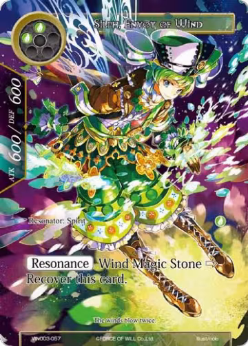 Silph, Envoy of Wind (VIN003-057), Vingolf 3 - Ruler All Stars — Force of Will card price