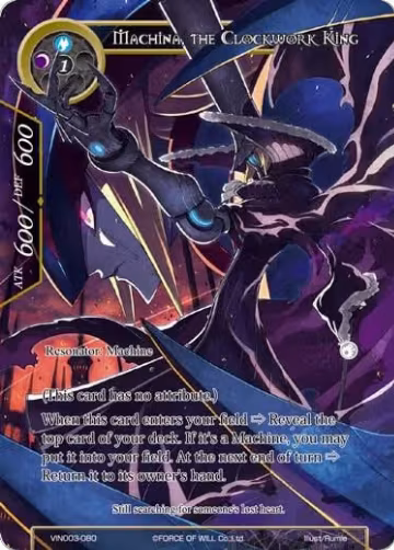 Machina, the Clockwork King (VIN003-080), Vingolf 3 - Ruler All Stars — Force of Will card price
