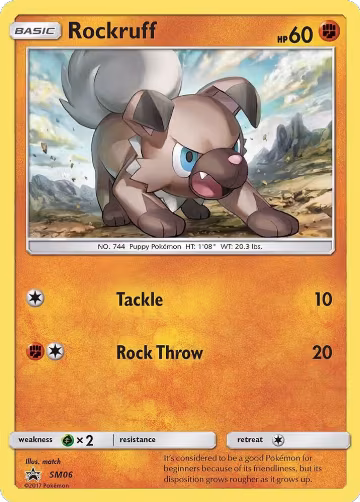 Rockruff - SM06 (SM06), SM Promos — Pokémon card price