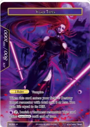 Vlad Tepes (WL002), Promo Cards — Force of Will card price