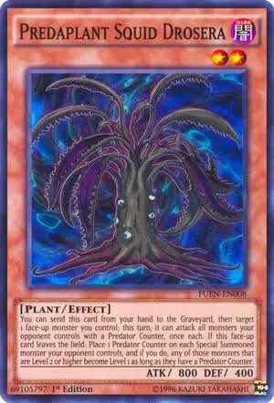 Predaplant Squid Drosera (FUEN-EN008), Fusion Enforcers — Yu-Gi-Oh! card price