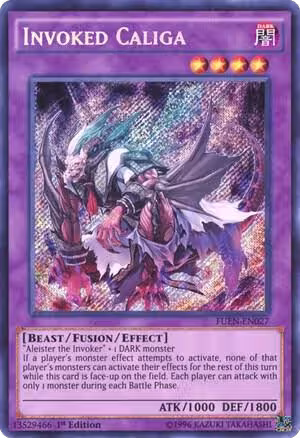 Invoked Caliga (FUEN-EN027), Fusion Enforcers — Yu-Gi-Oh! card price