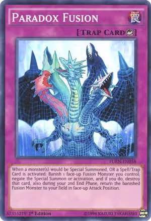 Paradox Fusion (FUEN-EN058), Fusion Enforcers — Yu-Gi-Oh! card price