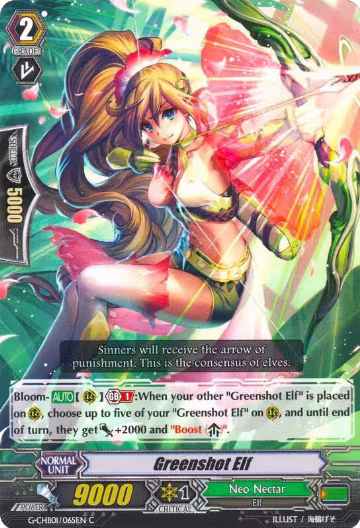 Greenshot Elf (G-CHB01/065EN), G-CHB01: TRY3 NEXT — Vanguard card price