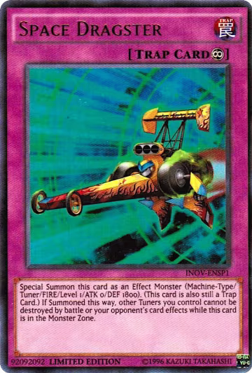 Space Dragster (INOV-ENSP1) (INOV-ENSP1), Invasion: Vengeance — Yu-Gi-Oh! card price