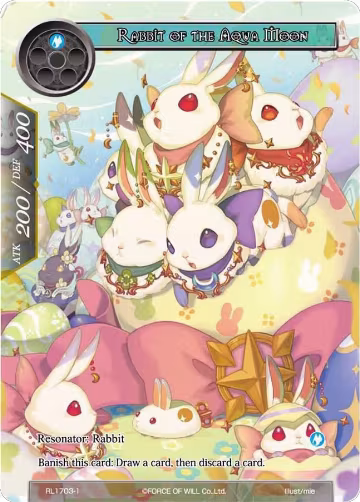 Rabbit of the Aqua Moon (RL1703-1), Promo Cards — Force of Will card price