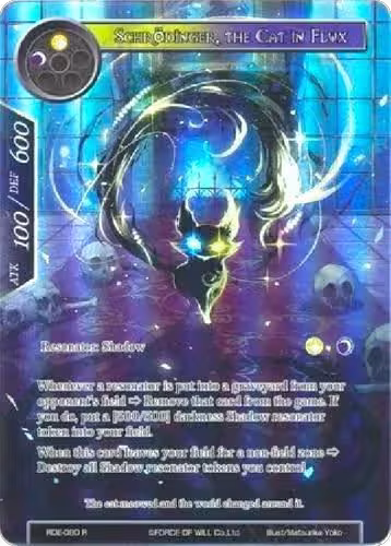 Schrodinger, the Cat in Flux (Full Art) (RDE-080), Return of the Dragon Emperor — Force of Will card price
