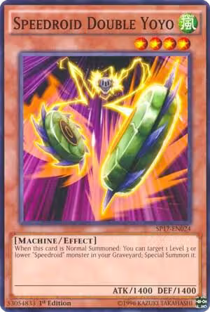 Speedroid Double Yoyo (SP17-EN024), Star Pack - Battle Royal — Yu-Gi-Oh! card price