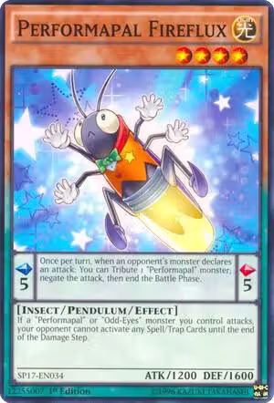 Performapal Fireflux (SP17-EN034), Star Pack - Battle Royal — Yu-Gi-Oh! card price