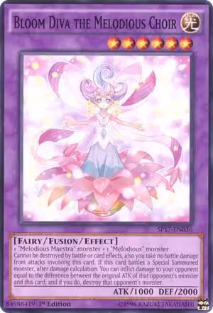 Bloom Diva the Melodious Choir (Starfoil) (SP17-EN036), Star Pack - Battle Royal — Yu-Gi-Oh! card price
