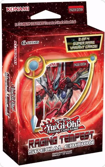 Raging Tempest: Special Edition Individual Box, Raging Tempest — Yu-Gi-Oh! sealed product price
