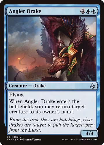 Angler Drake (41), Amonkhet — Magic card price