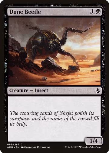 Dune Beetle (89), Amonkhet — Magic card price