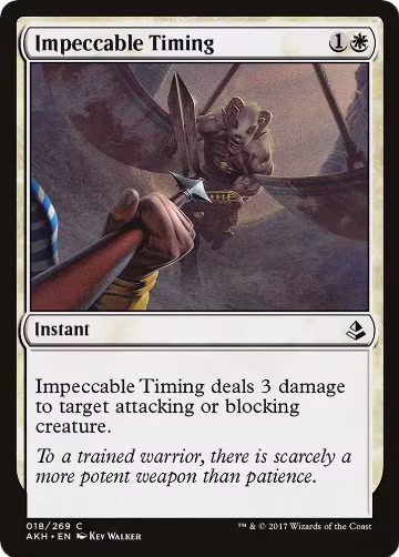 Impeccable Timing (18), Amonkhet — Magic card price
