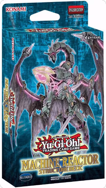 Machine Reactor Structure Deck [1st Edition], Structure Deck: Machine Reactor — Yu-Gi-Oh! sealed product price