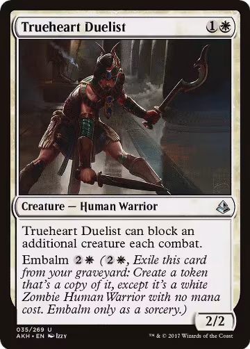 Trueheart Duelist (35), Amonkhet — Magic card price