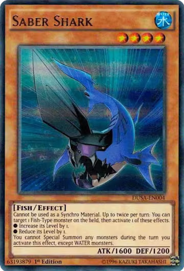 Saber Shark (DUSA-EN004), Duelist Saga — Yu-Gi-Oh! card price