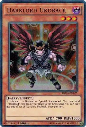 Darklord Ukoback (DUSA-EN022), Duelist Saga — Yu-Gi-Oh! card price