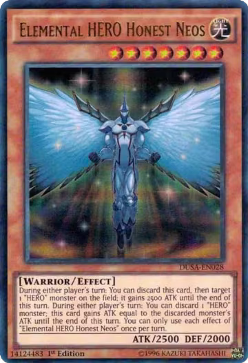 Elemental HERO Honest Neos (DUSA-EN028), Duelist Saga — Yu-Gi-Oh! card price