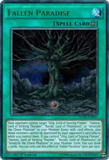 Fallen Paradise (DUSA-EN031), Duelist Saga — Yu-Gi-Oh! card price