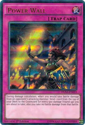 Power Wall (DUSA-EN033), Duelist Saga — Yu-Gi-Oh! card price