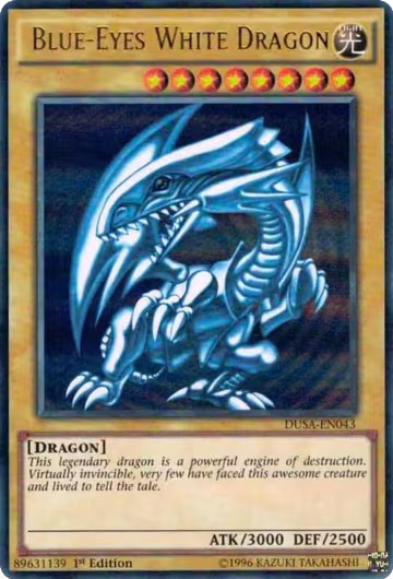 Blue-Eyes White Dragon (DUSA-EN043) — card price