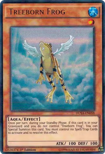Treeborn Frog (DUSA-EN058), Duelist Saga — Yu-Gi-Oh! card price