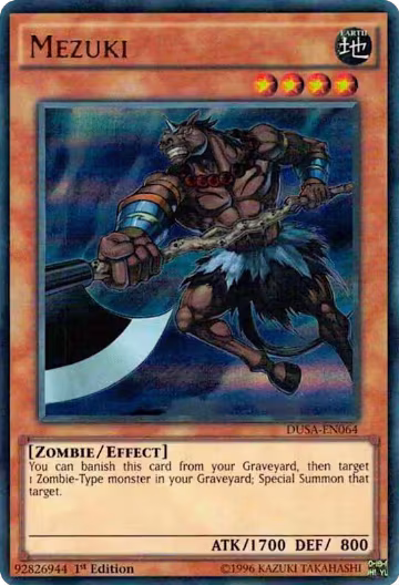 Mezuki (DUSA-EN064), Duelist Saga — Yu-Gi-Oh! card price