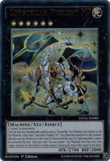 Constellar Ptolemy M7 (DUSA-EN089), Duelist Saga — Yu-Gi-Oh! card price