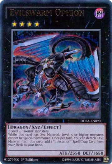 Evilswarm Ophion (DUSA-EN090), Duelist Saga — Yu-Gi-Oh! card price
