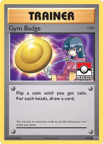Gym Badge (Sabrina) (XY208), XY Promos — Pokémon card price