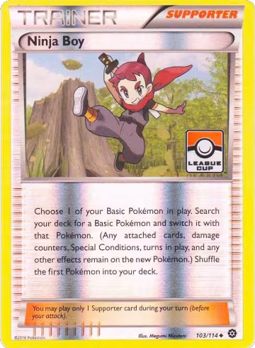 Ninja Boy - 103/114 (League Cup) (103/114), League & Championship Cards — Pokémon card price