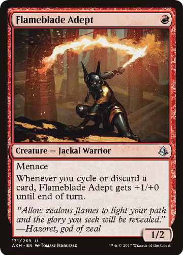 Flameblade Adept (131), Amonkhet — Magic card price