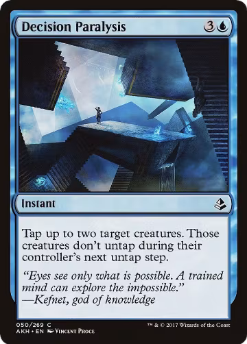 Decision Paralysis (50), Amonkhet — Magic card price