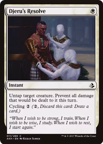 Djeru's Resolve (11), Amonkhet — Magic card price