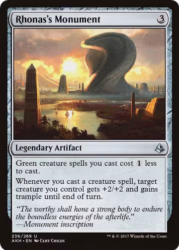 Rhonas's Monument (236), Amonkhet — Magic card price