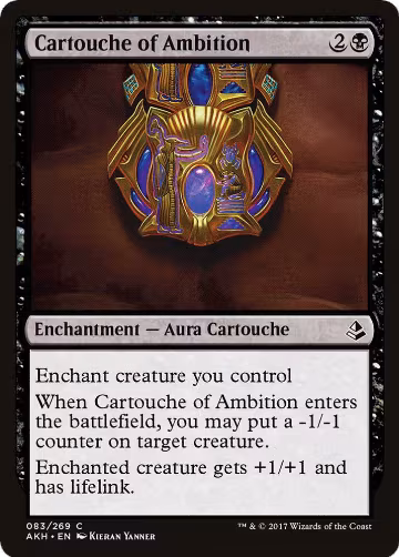 Cartouche of Ambition (83), Amonkhet — Magic card price