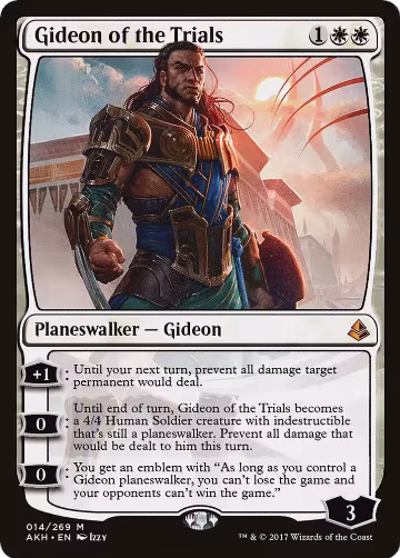 Gideon of the Trials (14), Amonkhet — Magic card price
