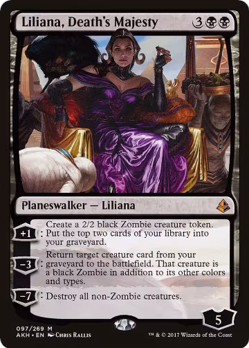 Liliana, Death's Majesty (97) — card price