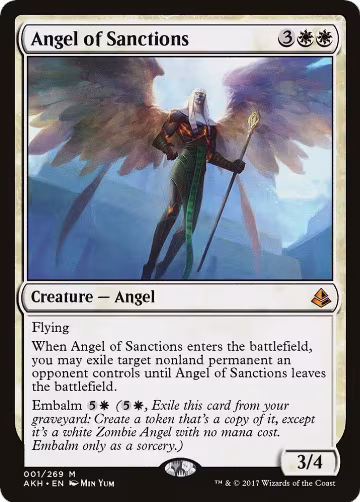 Angel of Sanctions (1), Amonkhet — Magic card price