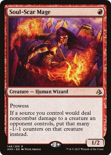 Soul-Scar Mage (148), Amonkhet — Magic card price
