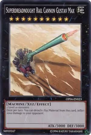 Superdreadnought Rail Cannon Gustav Max (OP04-EN023), OTS Tournament Pack 4 — Yu-Gi-Oh! card price