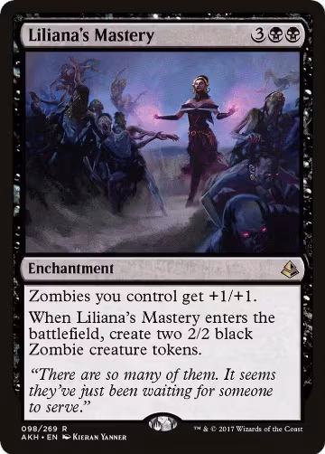 Liliana's Mastery (98), Amonkhet — Magic card price