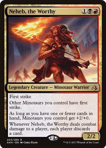 Neheb, the Worthy (203), Amonkhet — Magic card price