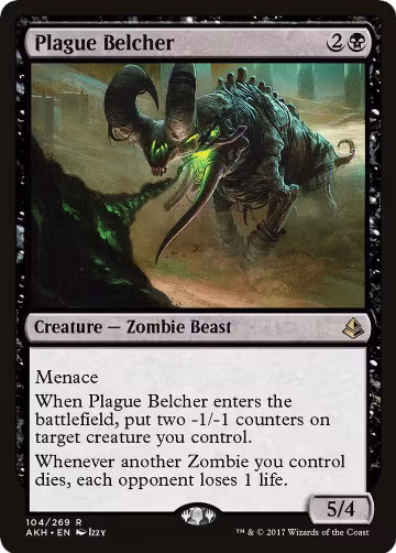 Plague Belcher (104), Amonkhet — Magic card price